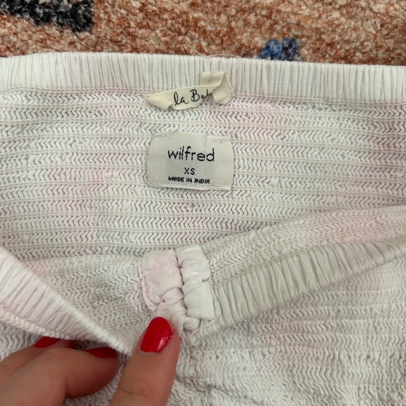 Aritzia Little Moon Pink and White Top - Picture 2 of 3